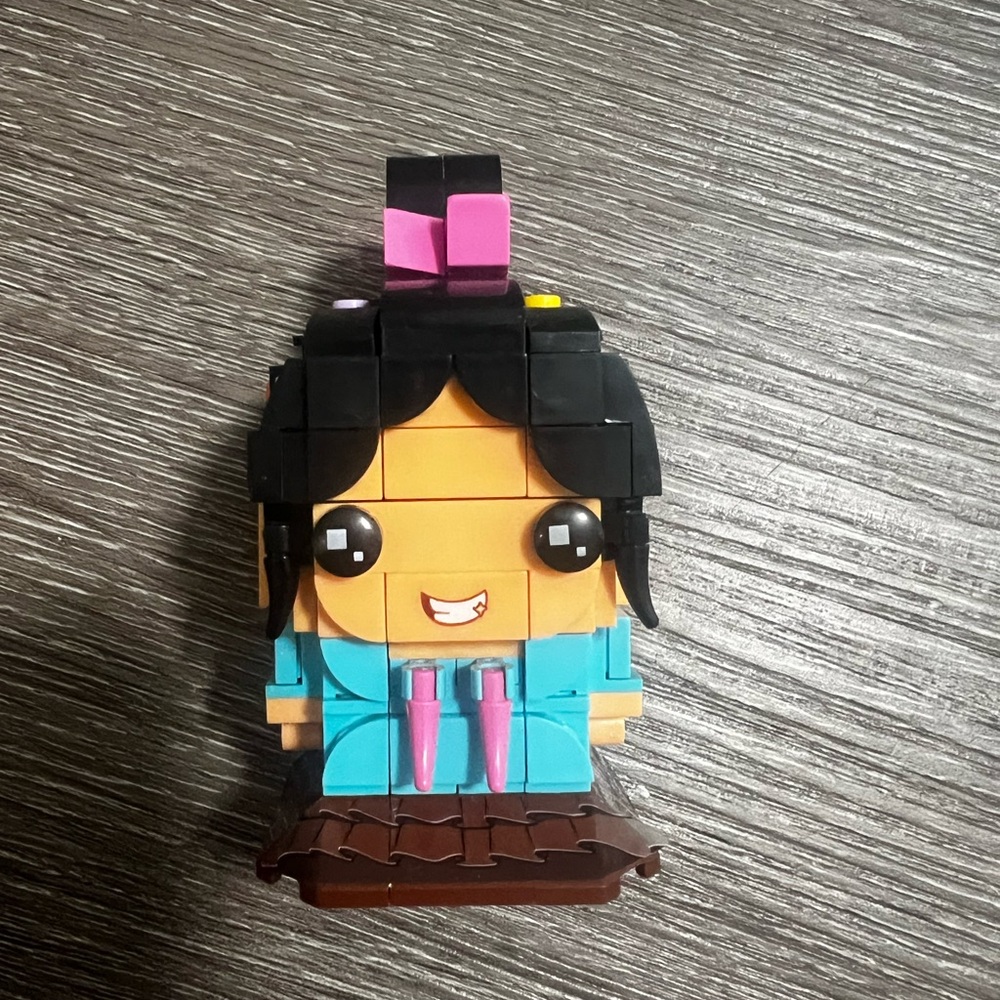 Vanellope brickheadz building block figure